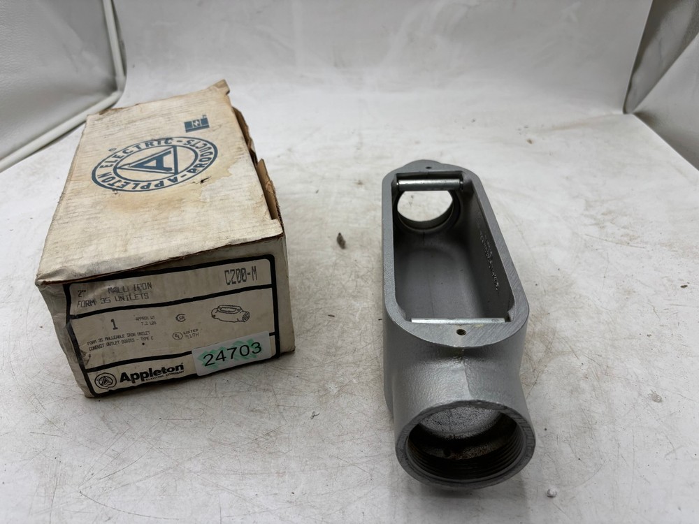 Appleton C200-M 2" Malleable Iron Form 35 Unilets