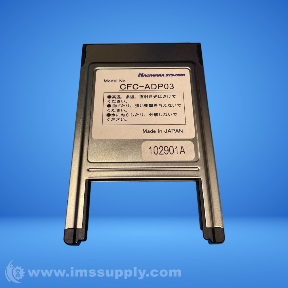 Hagiwara CFC-ADP03 Compact Flash Adapter FNIP