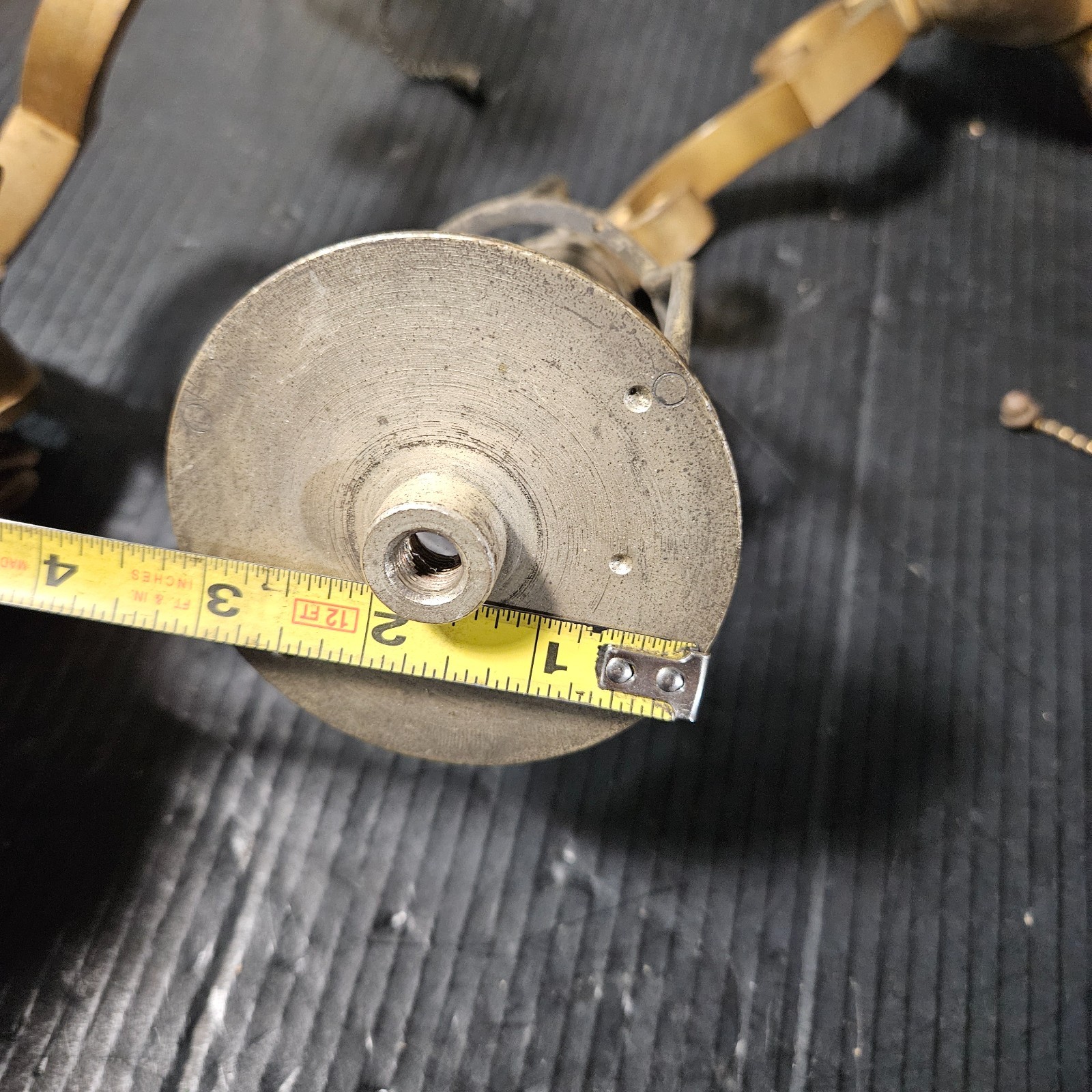 Rare Pair Antique Brass Nickle Sconces Handel Era Edwardian glass shade Hubbell