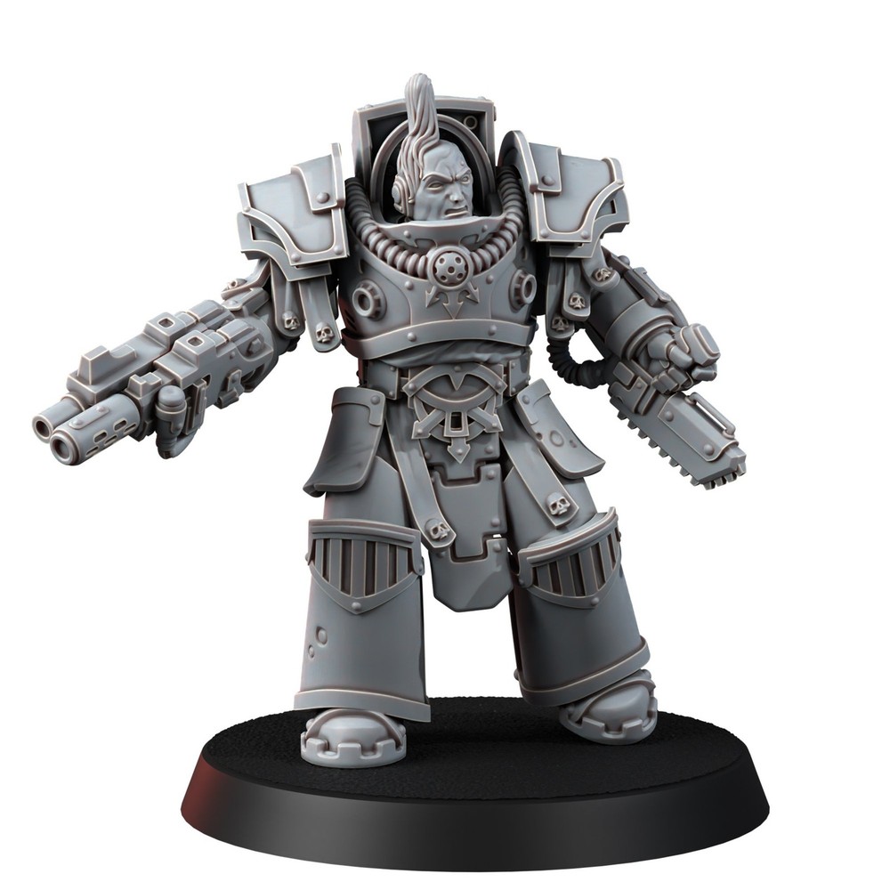 CHAOS CATHAPHRACT ARMOUR SQUAD (5U)