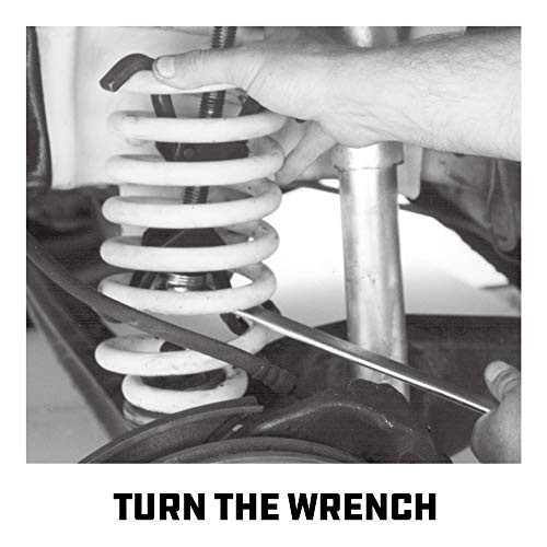 Coil Spring Compressor Tool Kit, 5 Piece, Straight or Curved Coil 2 Piece