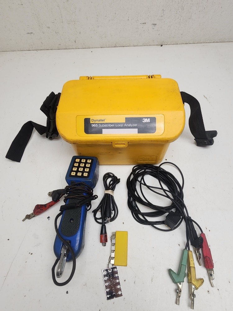3M Dynatel 965 Subscriber Loop Analyzer & Butt Set for Line Testing