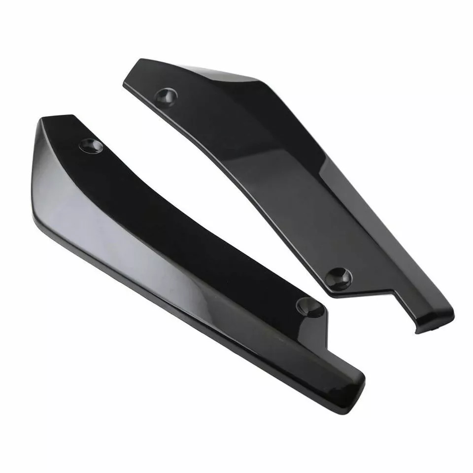 2X Rear Bumper Lip Diffuser Splitter Canard Protector For Cadillac Accessories