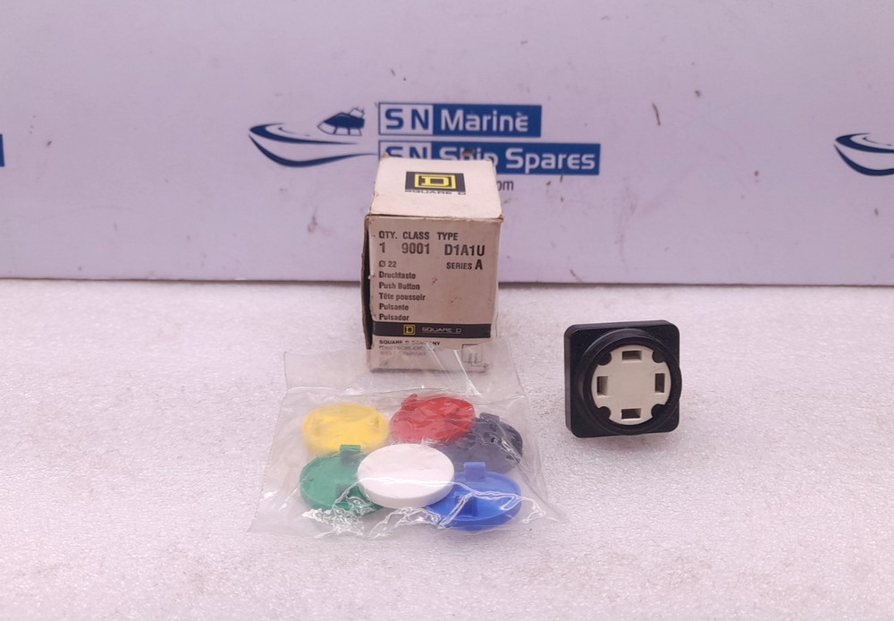 Square D Class 9001 Type D1A1U Push Button Series A
