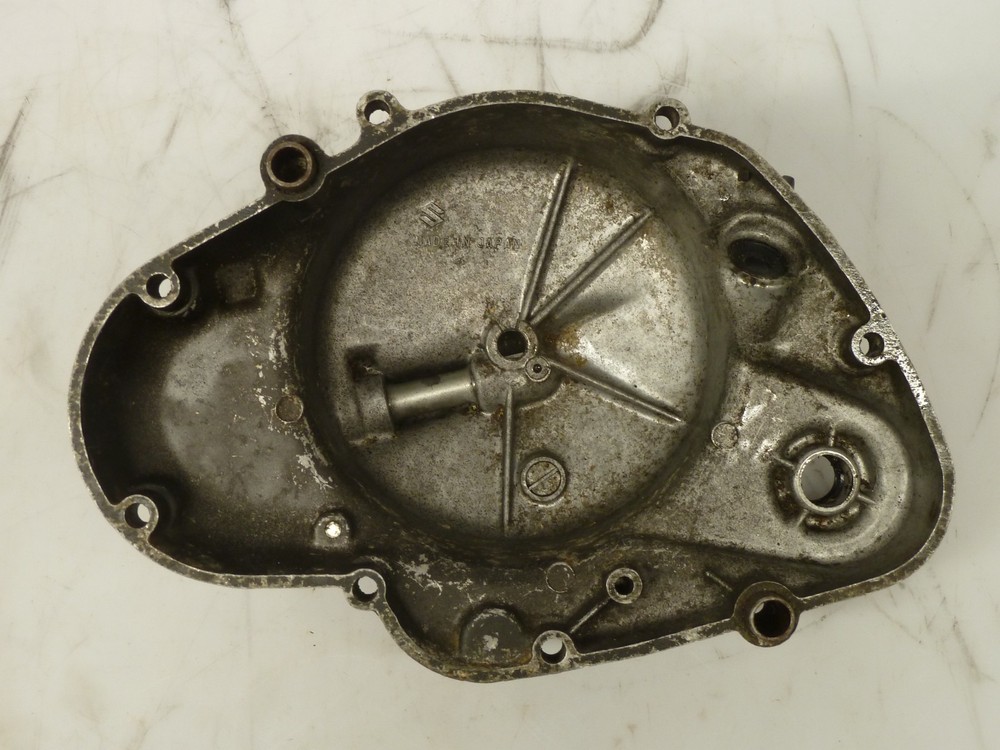 Suzuki TS125A Clutch casing.