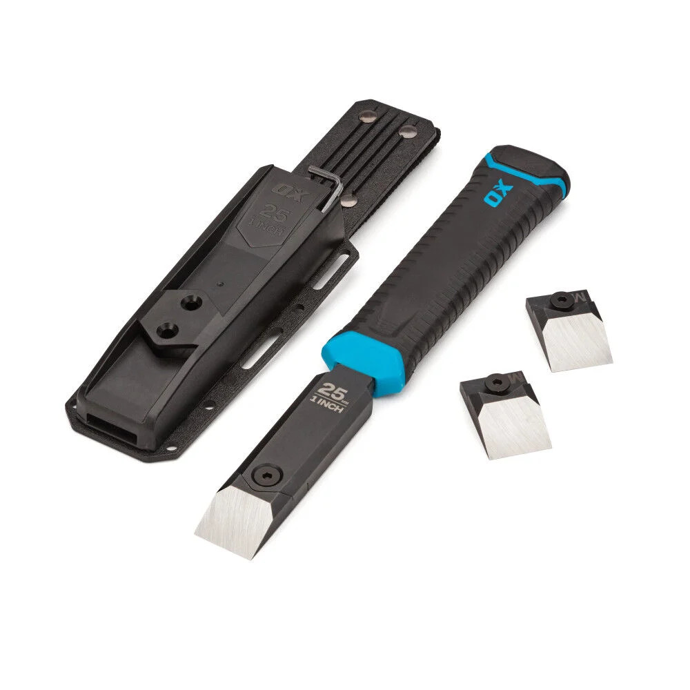 Ox Tools 1 Inch Pro Replaceable Tip Chisel