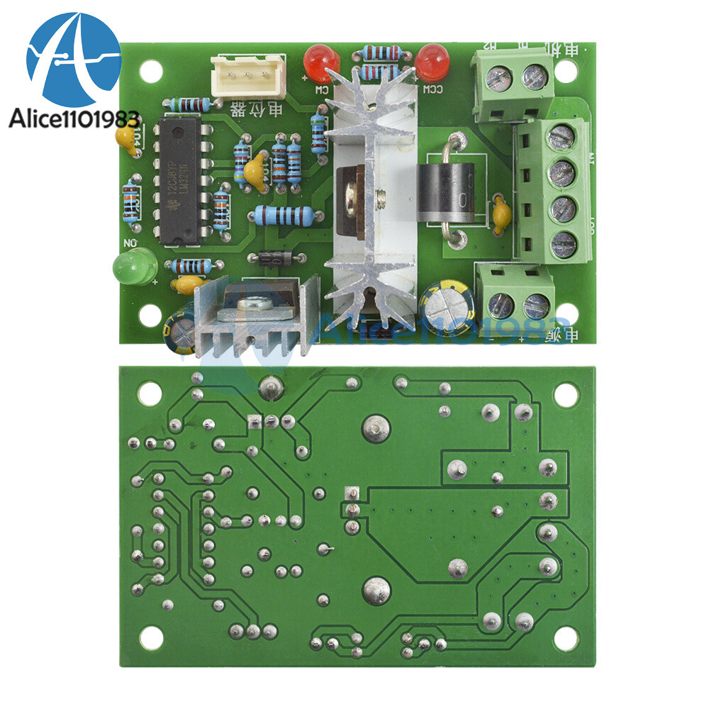 6-30V DC Motor Speed Controller Reversible PWM Control Forward / Reverse switch