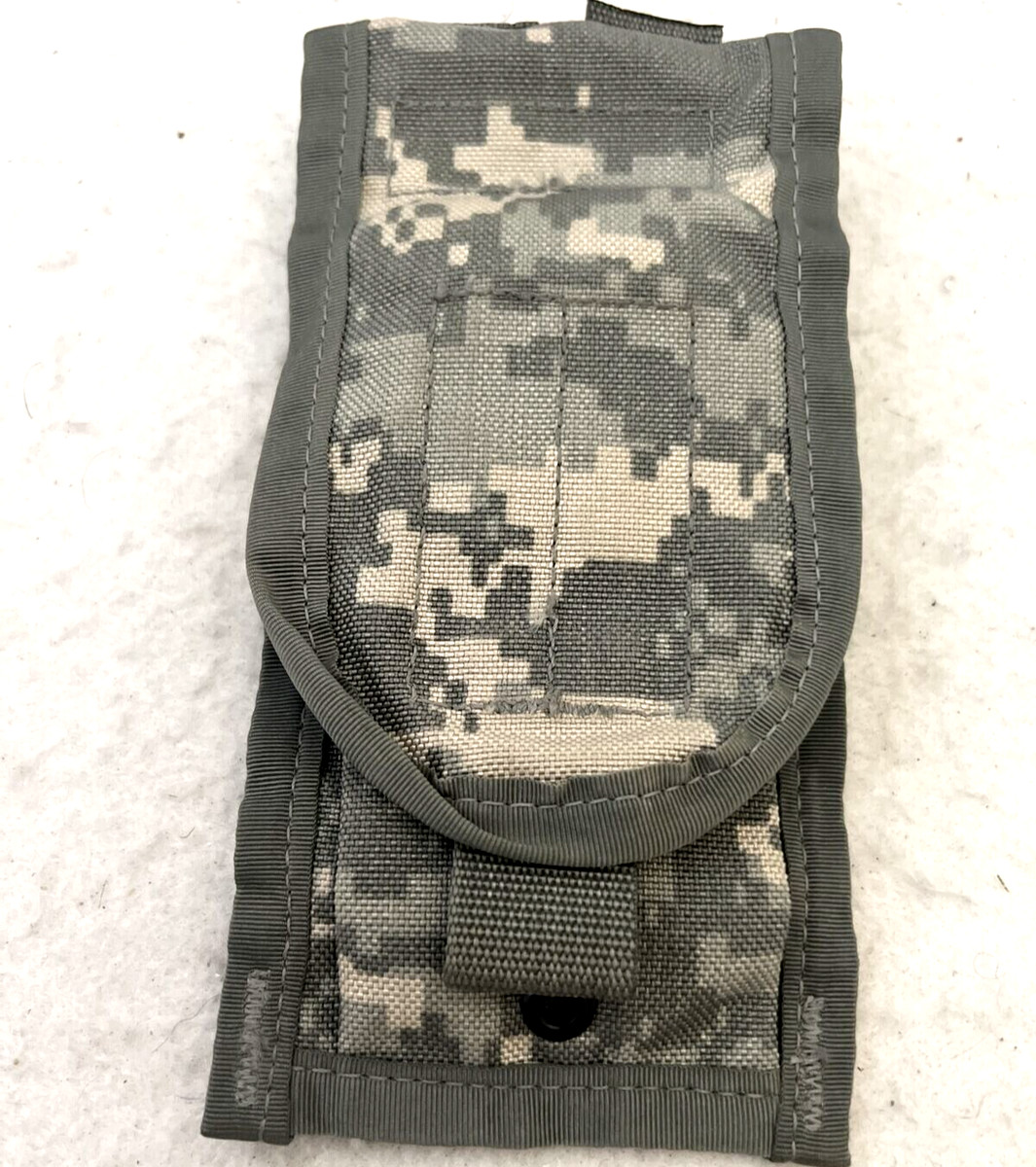 4 X US ARMY MOLLE M 4 DOUBLE MAGAZINE POUCH 2 Mag Military ACU Camo VGC / EXC