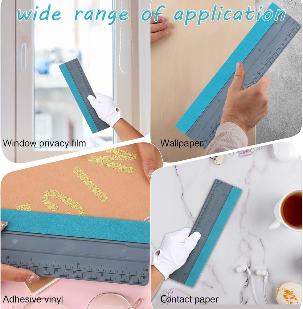 Felt Squeegee 1Pcs 12" Vinyl Squeegee Tool Wallpaper Tools Window Tint Squeegees
