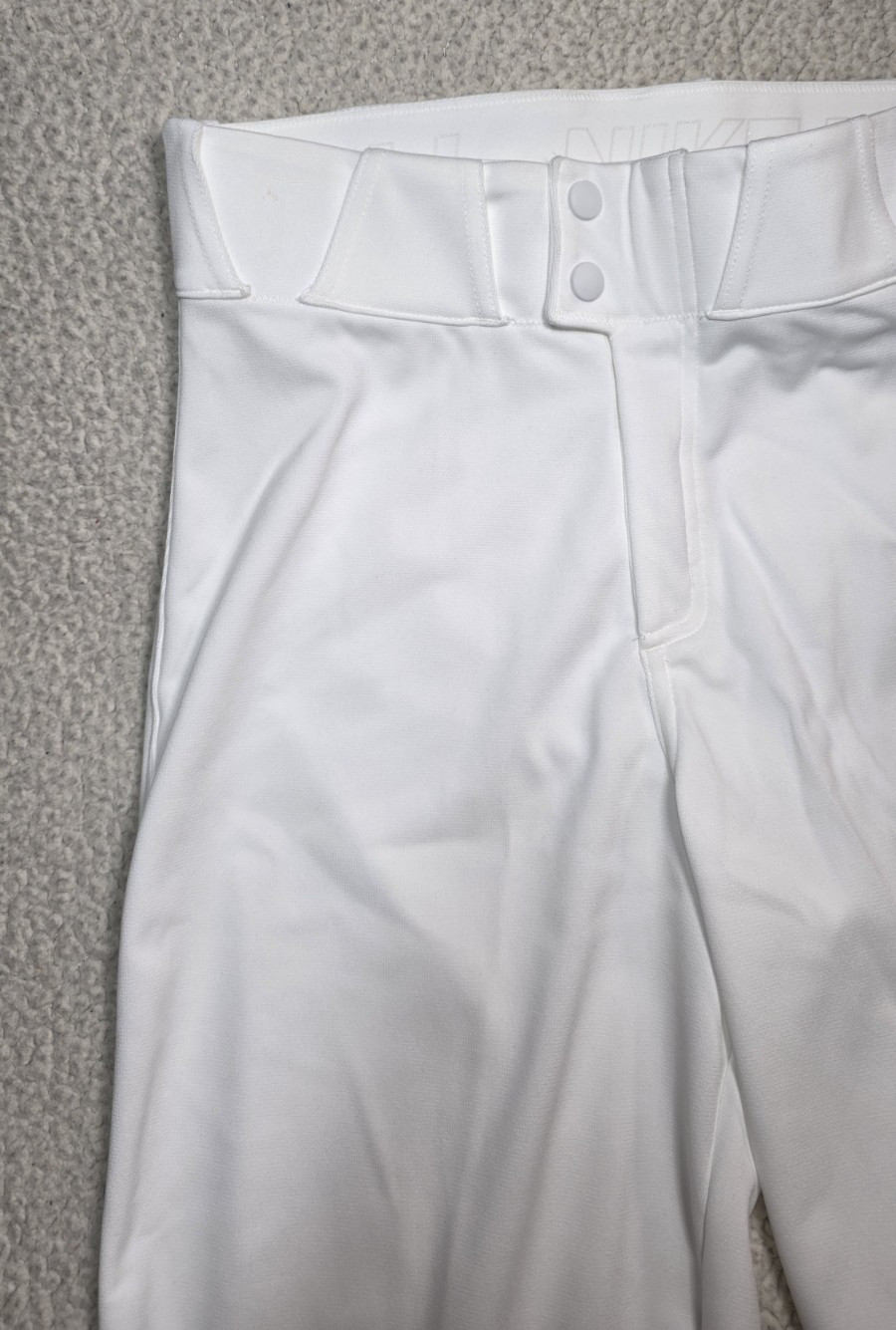 New NWT Nike Vapor Select Baseball Pants Team White Size Mens Small BQ6432-100