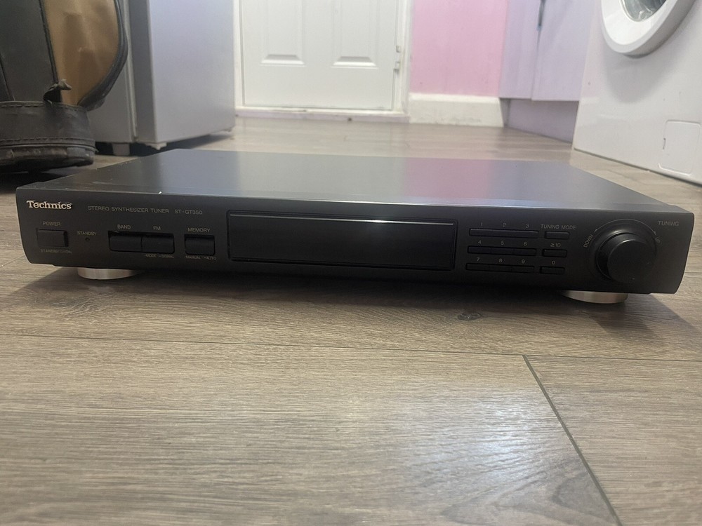 Technics ST-GT350 stereo synthesizer tuner Working