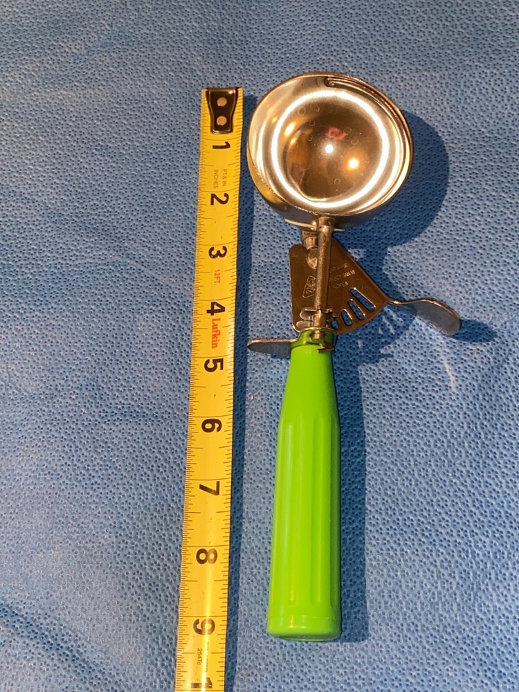 Polar Ware Green Handle Ice Cream Scoop