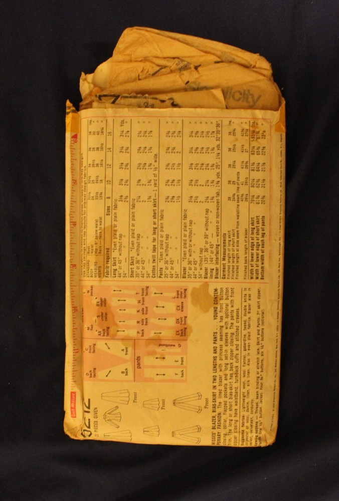 Simplicity Vintage Patterns *Used*