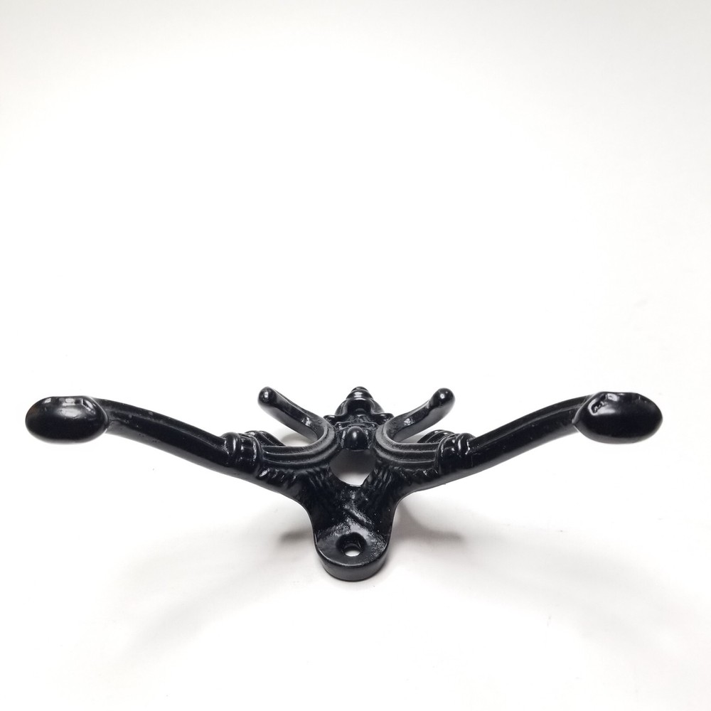 REGENCY PROJECTING HOOK cast iron vintage rustic old style hanging coat hook