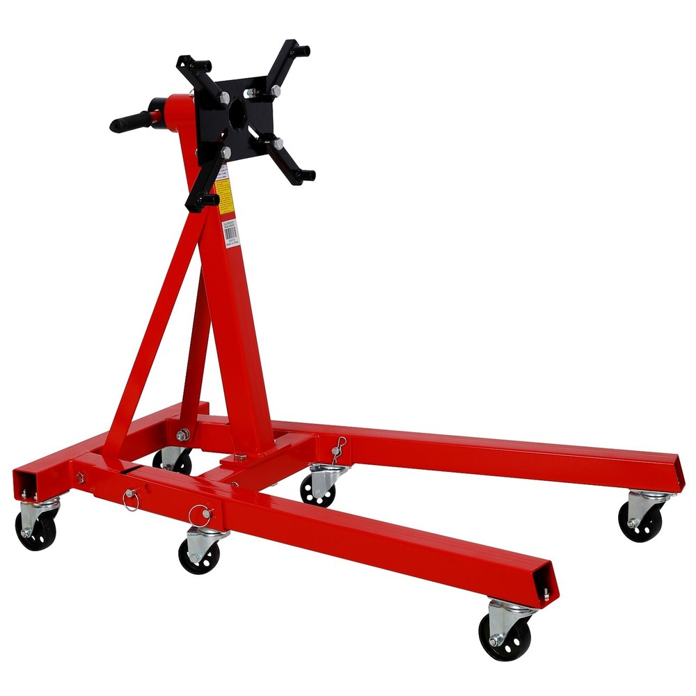 2000lbs Steel Engine Stand Rotating Head Folding Vehicle Block Stand