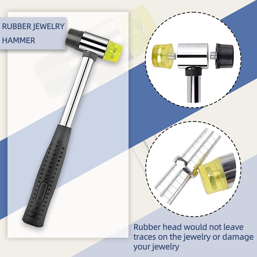 Ring Sizer Mandrel Making Tool Shaper Fix Bent Rings Metal...