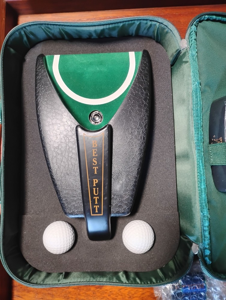 Jordan Mark JM Golf Putter Practice Putt Returner Interior Putting Play Set Kit