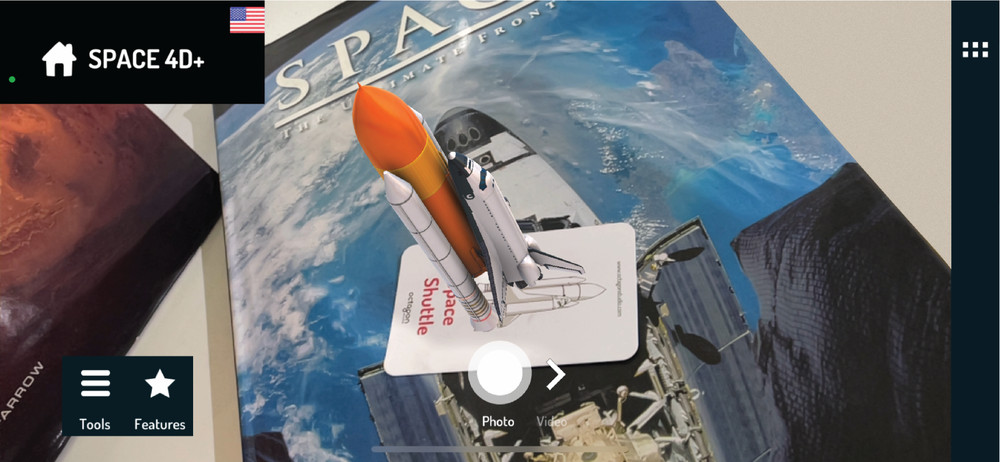Space 4D+ AR Flashcards | Augmented Reality Learning Cards for Kids | STEM Gift