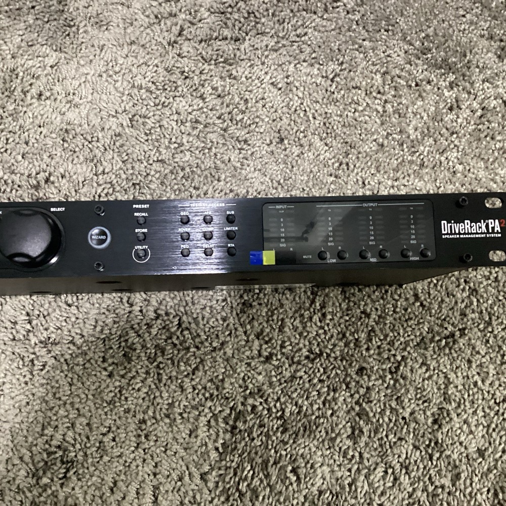 DBX DriveRack PA2 Complete Loudspeaker Management System PA 2
