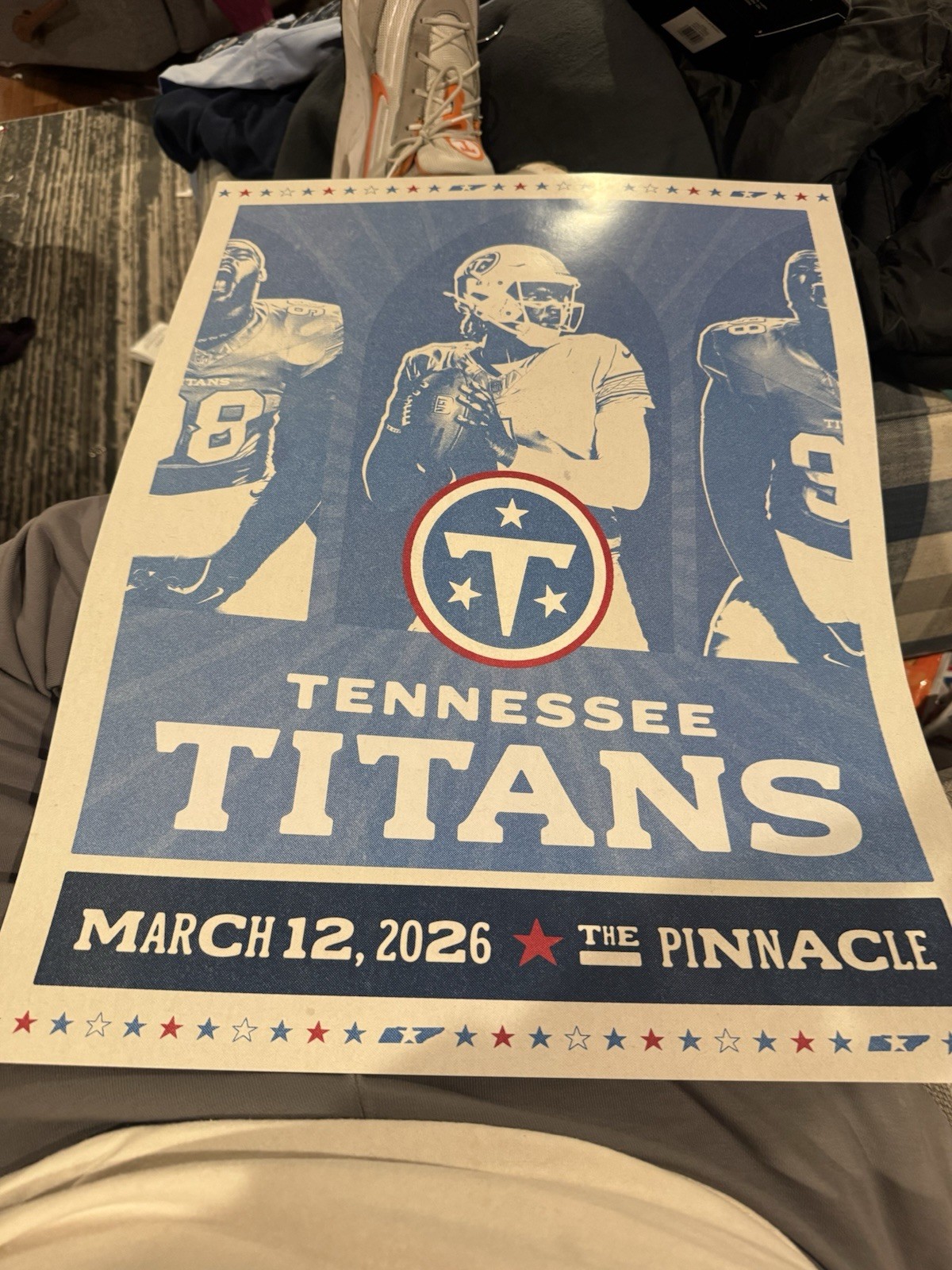 New Tennessee Titans Logo Swag From 2026 Uniform Reveal Party