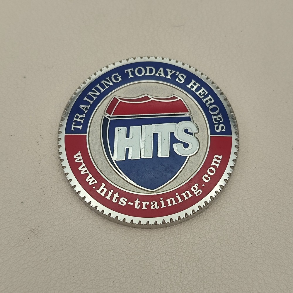 HITS SERVING CRIMINAL JUSTICE PROFESSIONALS Challenge Coin