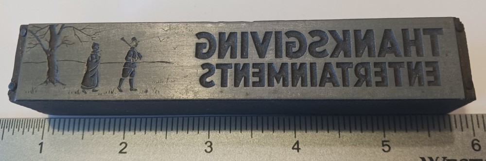 Private Collection Letterpress Cut