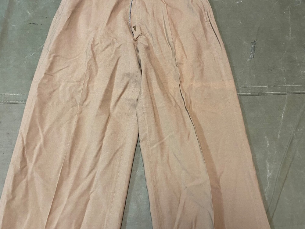 ORIGINAL WWII US ARMY OFFICER CLASS A "KHAKIS" TROUSERS- SMALL 32 WAIST