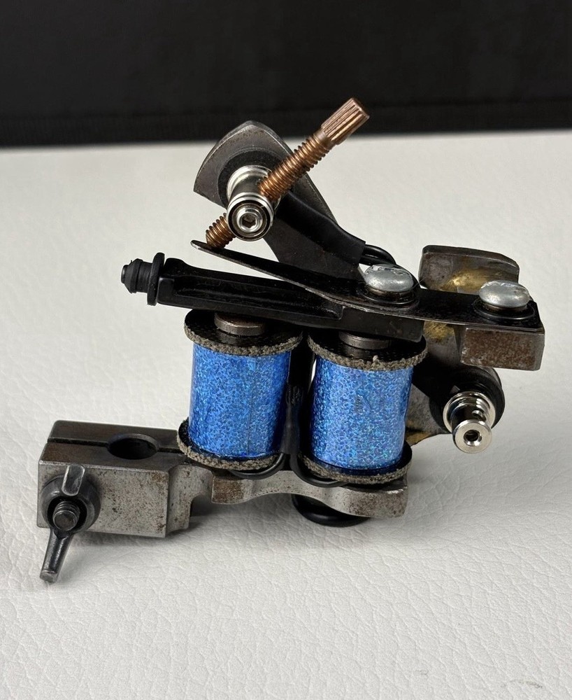 Mini Supreme Flat Side Liner Tattoo Machine By Ghost Built Irons