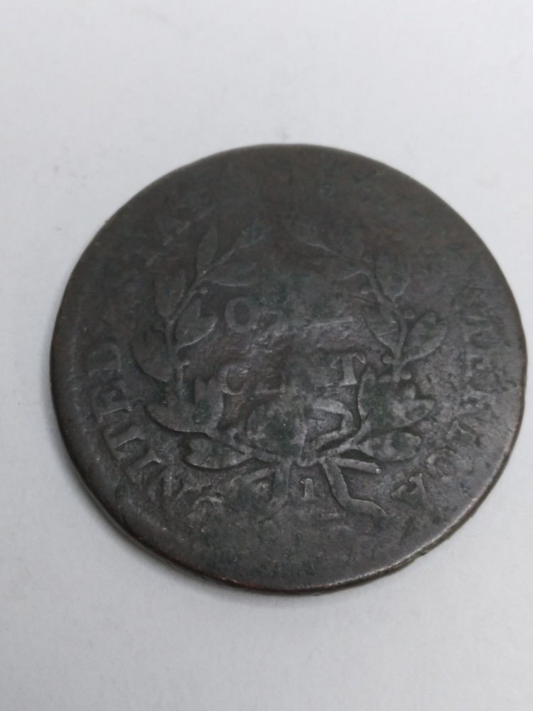 1805 Draped bust large cent Copper Counter Stamp