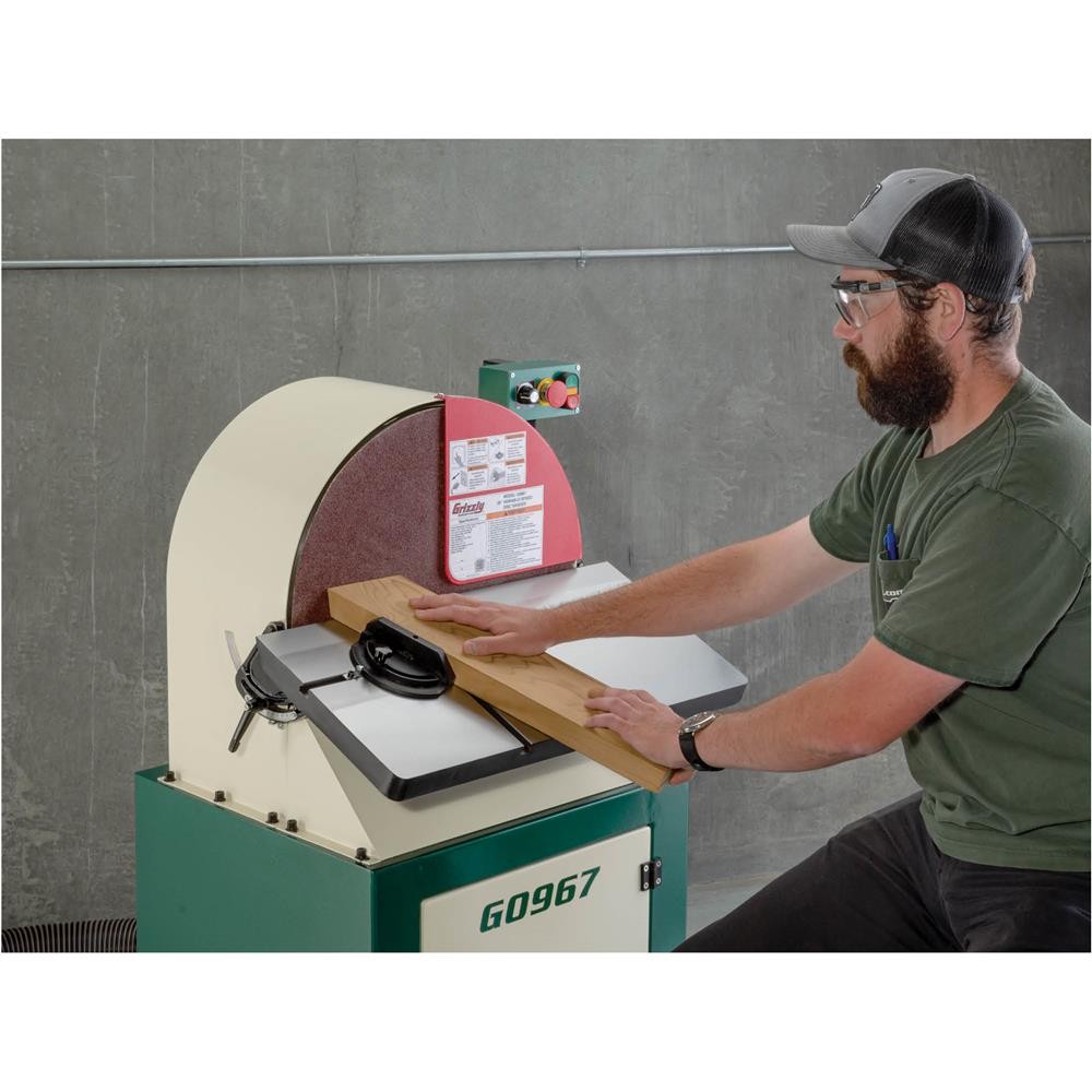 G0967 20" Variable-Speed Disc Sander