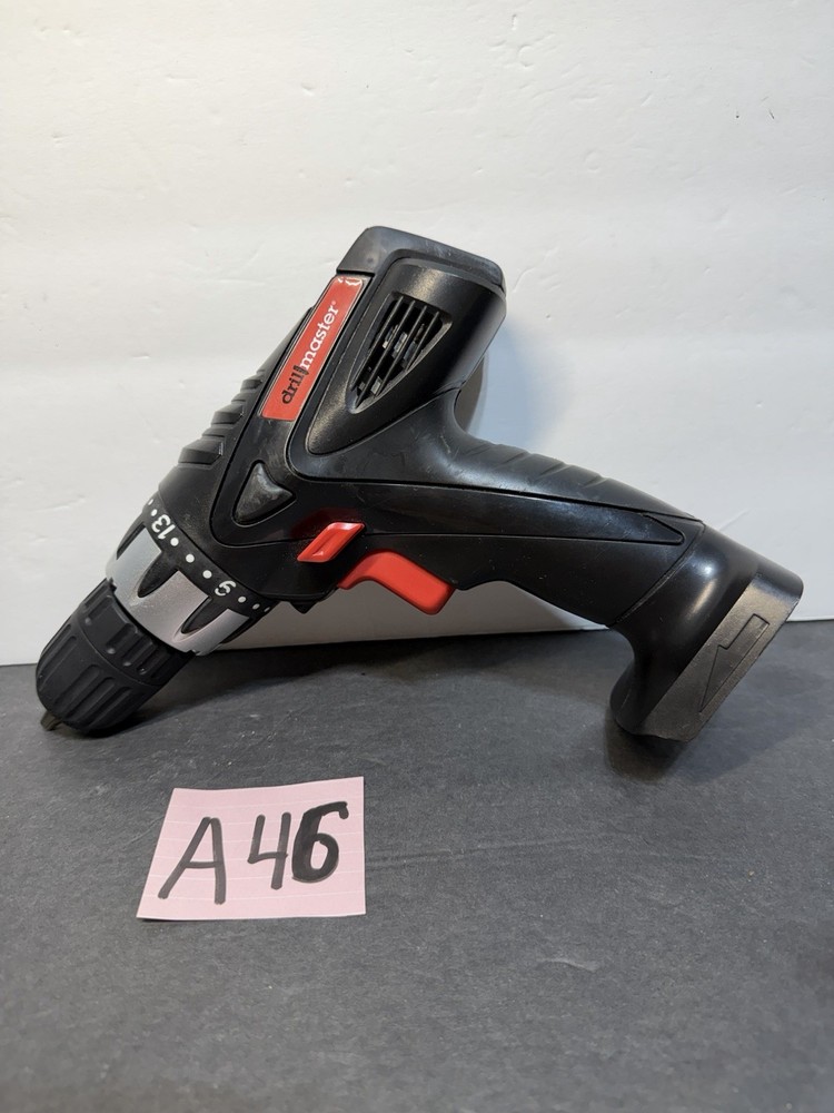 Drill Master 68239 18V 3/8" Cordless Drill Driver Works Tested Bare Tool Only