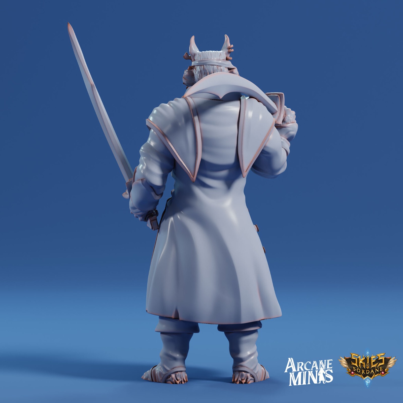 Tabaxi Fighter Pose 1 | Arcane Minis | D&D Miniature