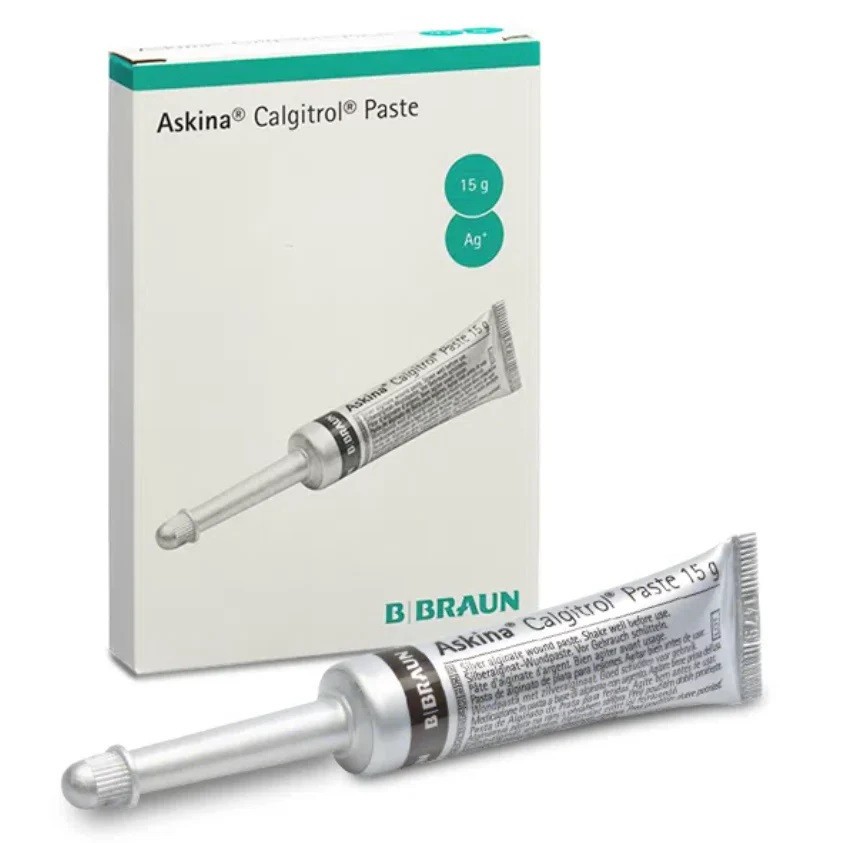 Askina Calgitrol Paste  Wound sterile silver ion alginate matrix 15 g