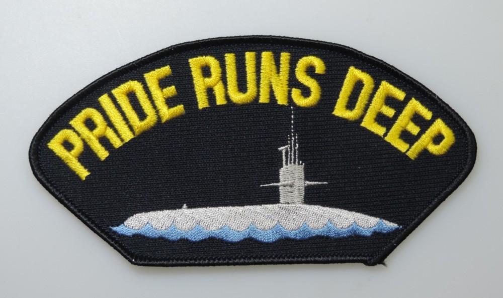 PRIDE RUNS DEEP SUBMARINE Patch
