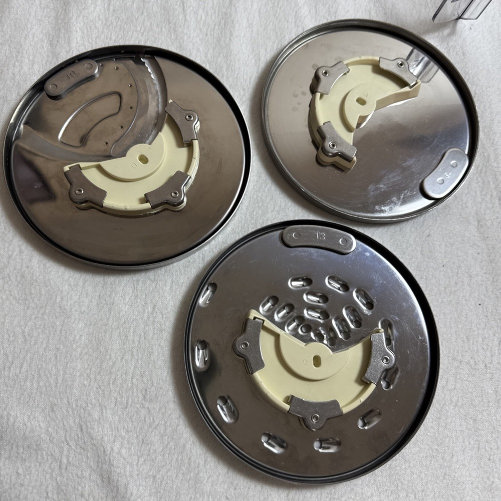 Cuisinart Custom Prep II Food Processor Lot Disc Replacement