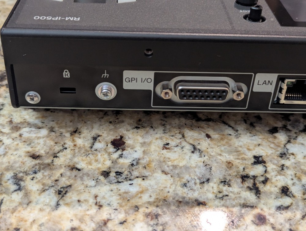 Sony RM-IP500 IP PTZ Camera Remote Controller w/External Power Supply Excellent