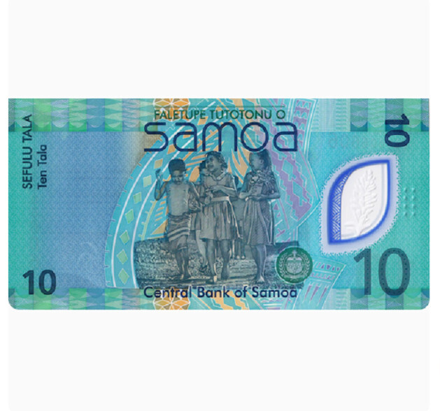 Samoa 10 Tala 2023 NEW UNC Banknote