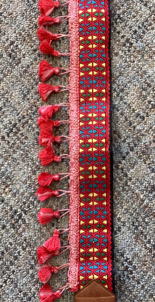 Vintage Used Unbranded Guitar Strap
