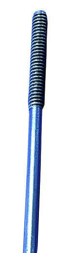 Dubro DUB378 ONE Fully Thread Rod, 12": 2-56 (1)
