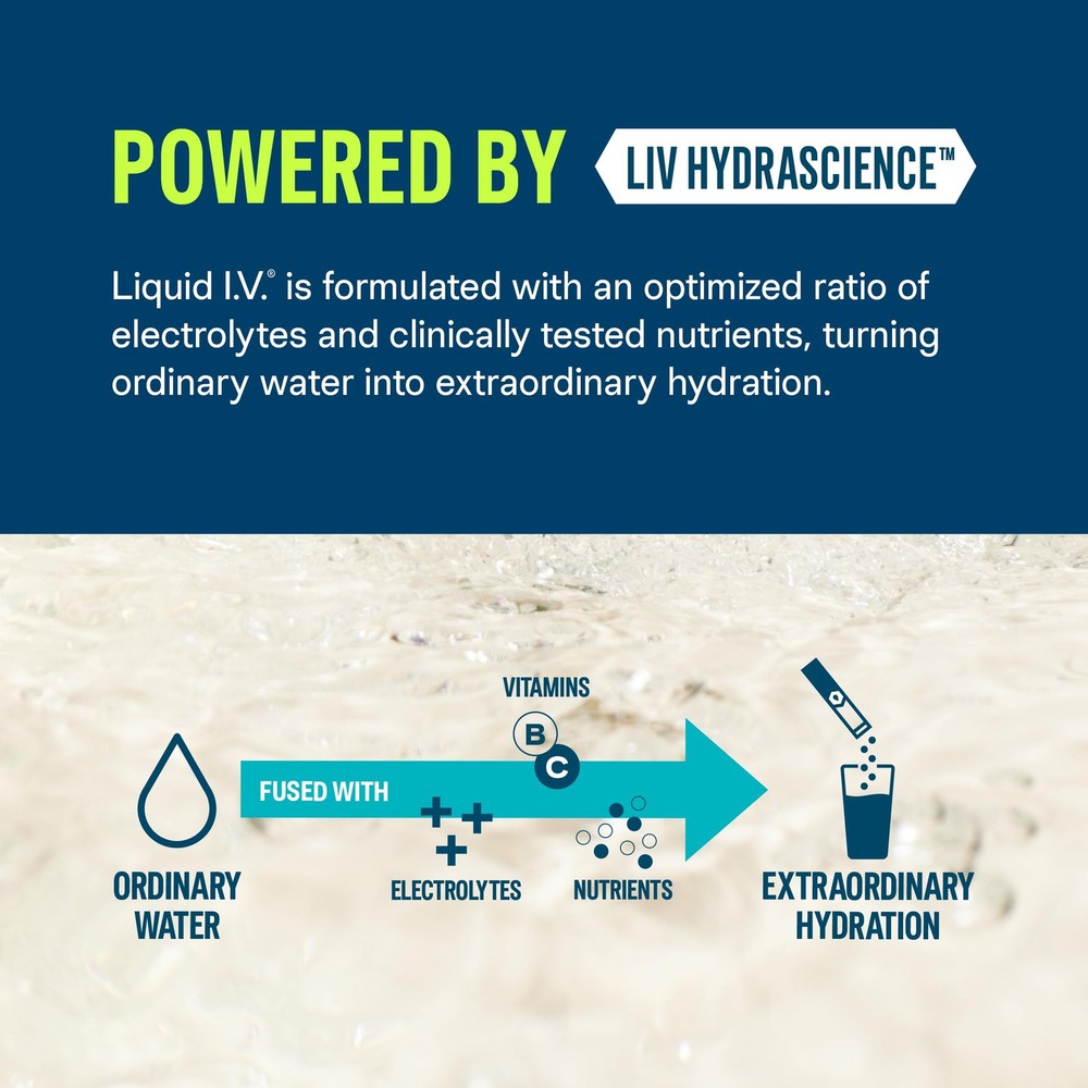 Liquid I.V.® Hydration Multiplier +Immune Mango Passionfruit | Electrolyte P...