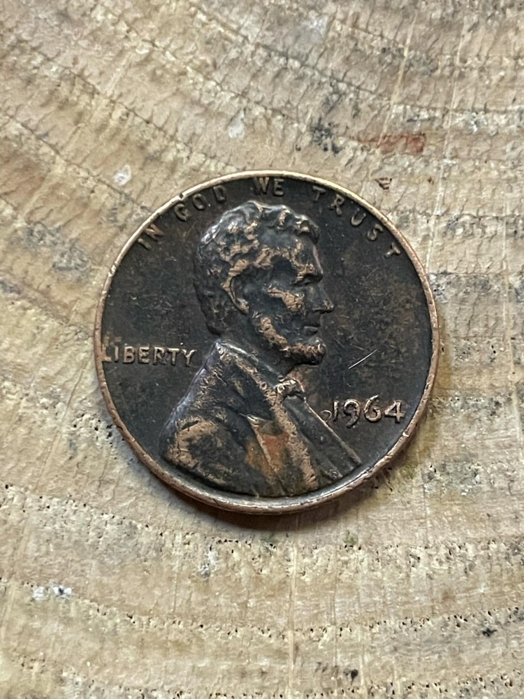 1964 Lincoln Penny With Errors