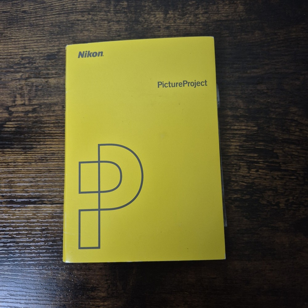 Nikon Picture Project 1.5 Windows & Mac CD-Rom & Reference Manual Disc - 2 Discs