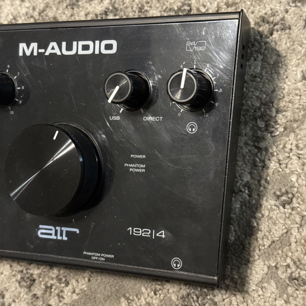 M-Audio AIR 192|4 USB Audio Interface USB C Tested