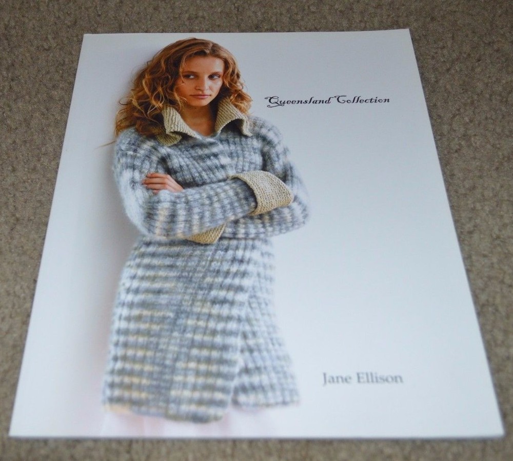 Queensland Collection knitting yarn pattern book Patterns by Jane Ellison