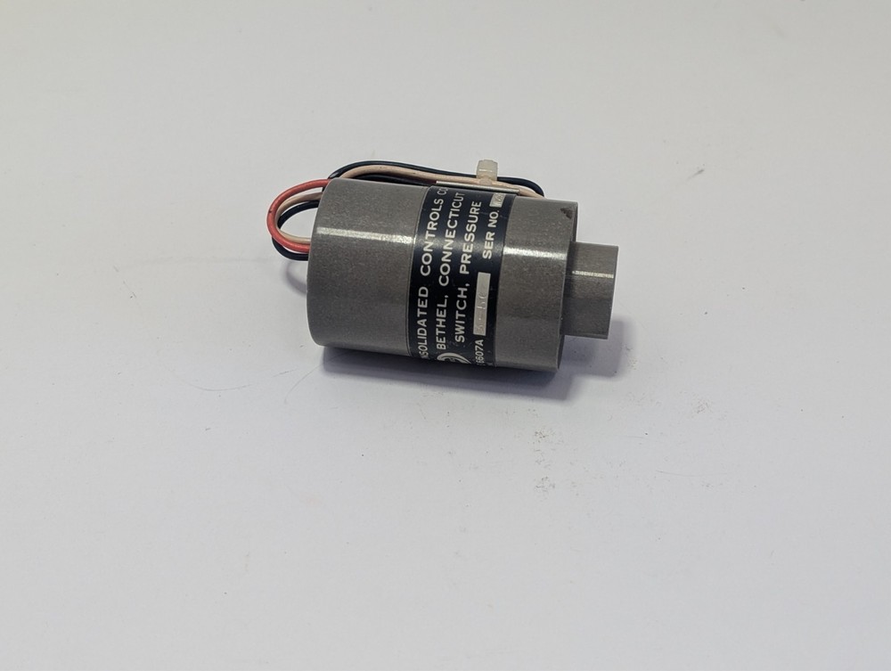 Consolidated Controls Condec 6607A3-56 Pressure Switch