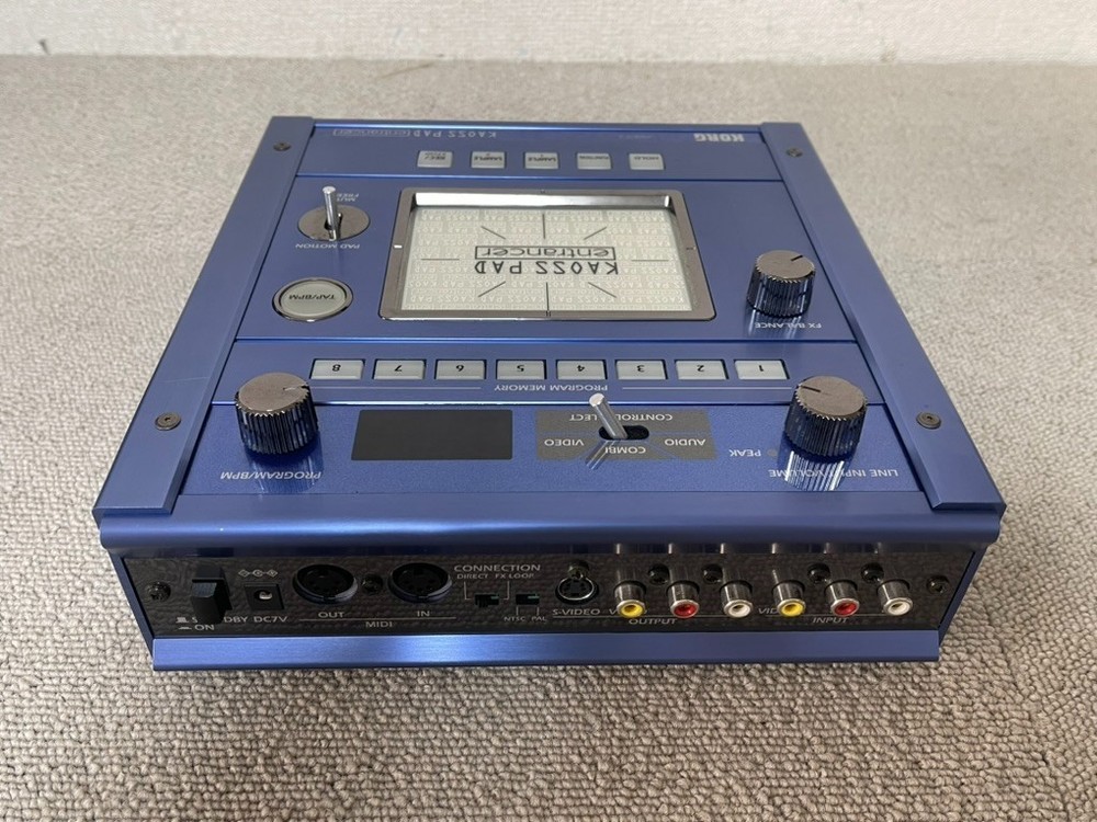 Korg Kaoss Pad Entrancer KPE1 Audio/Video Processor with Original Box Tested