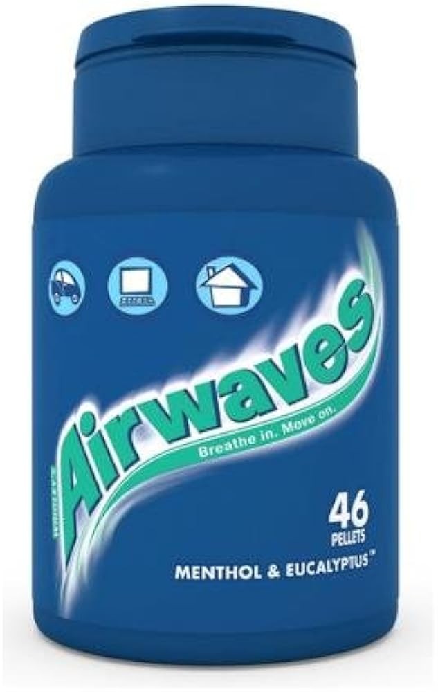 Wrigleys Airwaves Menthol & Eucalyptus Bottle