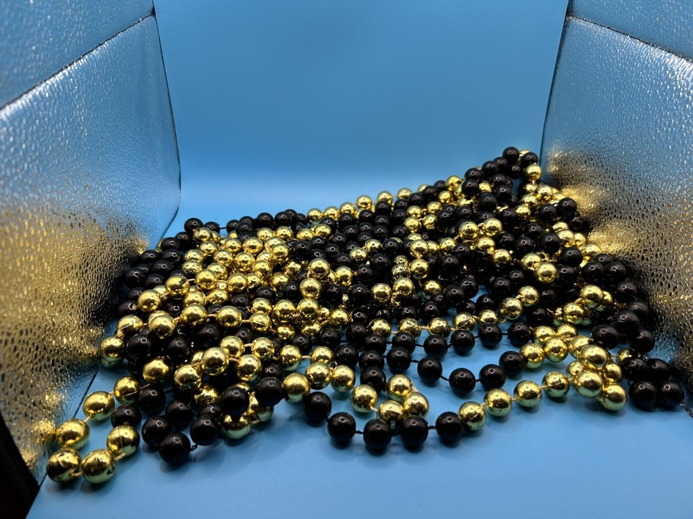 MARDI GRAS BEADS - PITTSBURGH THEMED