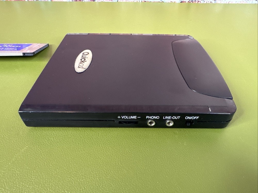 Quickcd PC Card Atapi Adapter w/ H-45 Quick PCMCIA Card & Cable Untested