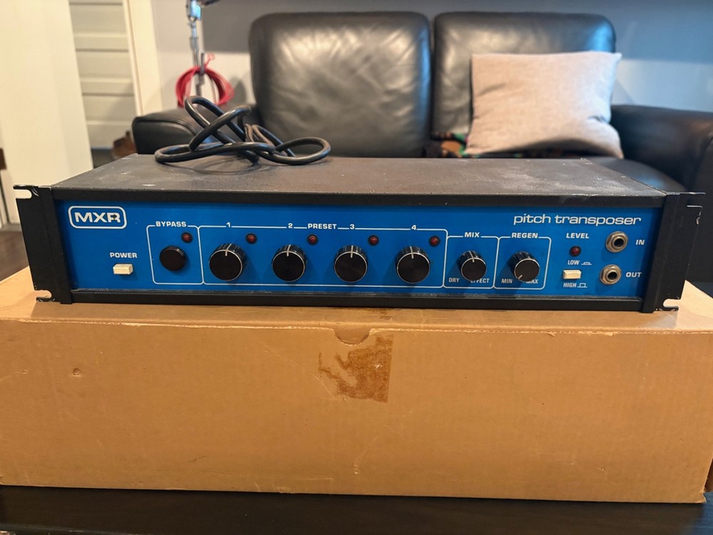 MXR PITCH TRANSPOSER - Original Blue Face